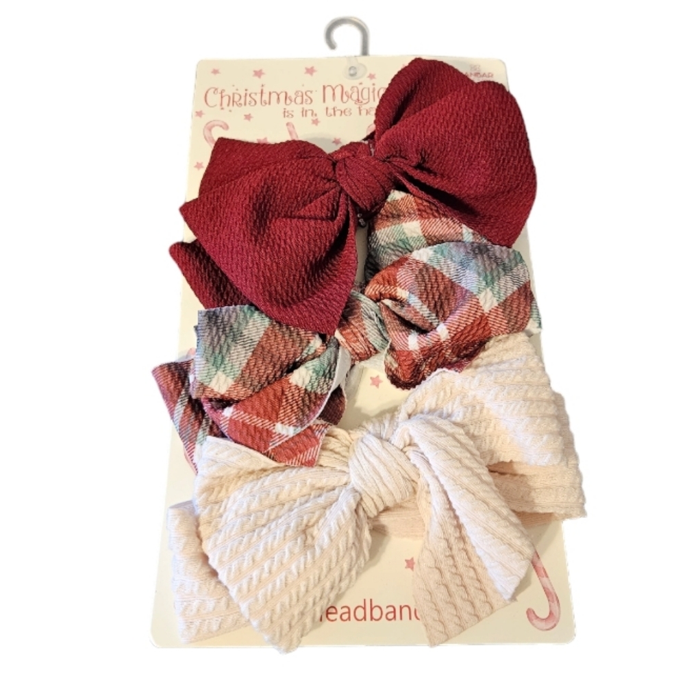 Christmas holiday headbands